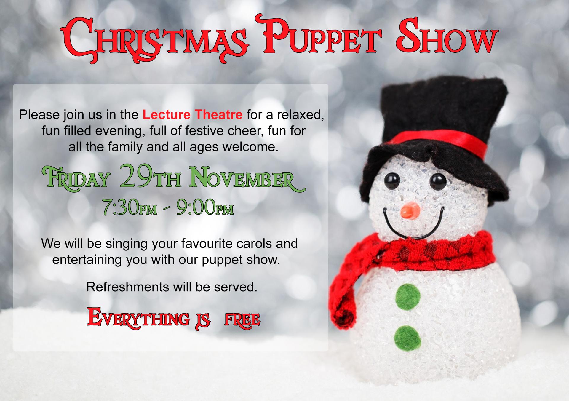 Christmas Puppet Show - The JAM Trust